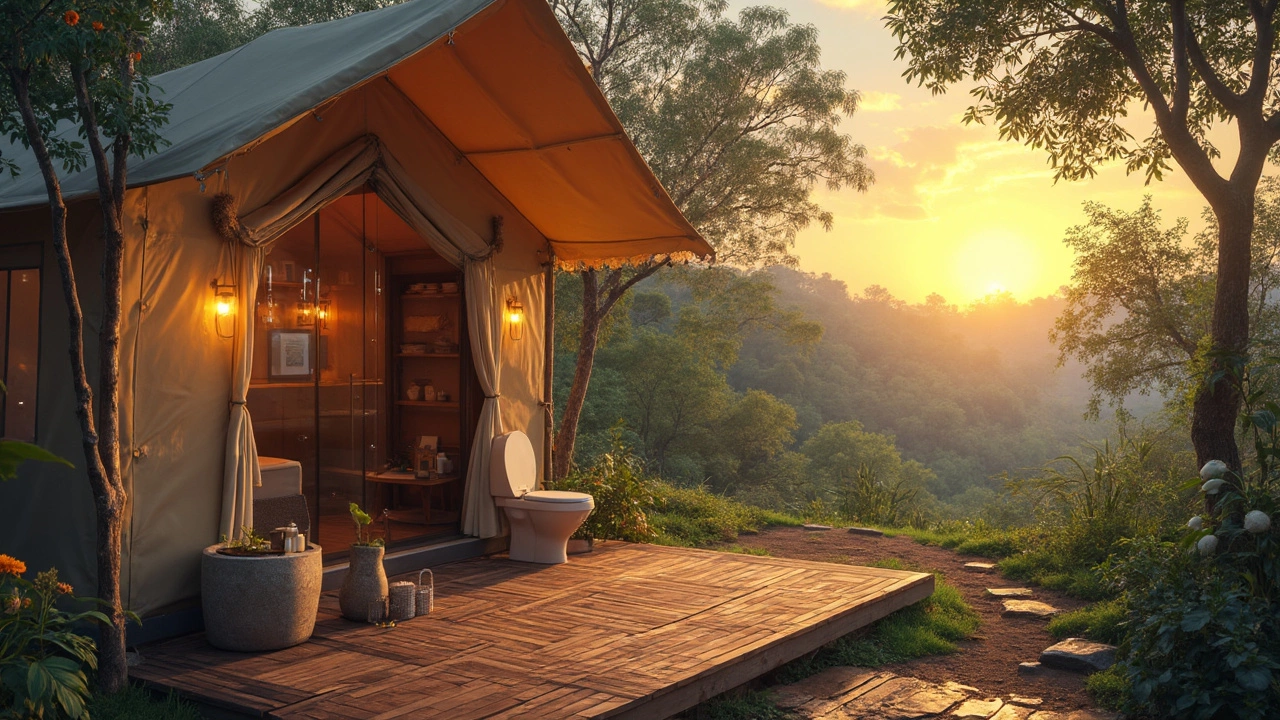 Are There Toilets in Glamping Tents? The Truth About Eco-Friendly Comfort